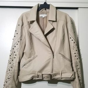 NY&C Faux Leather Jacket